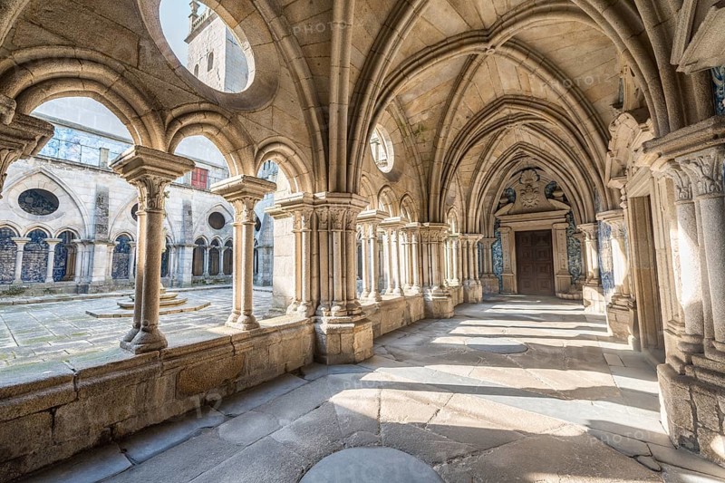 Cloister in Porto Cathedral
