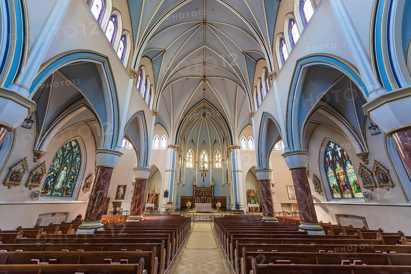 Interior with altar