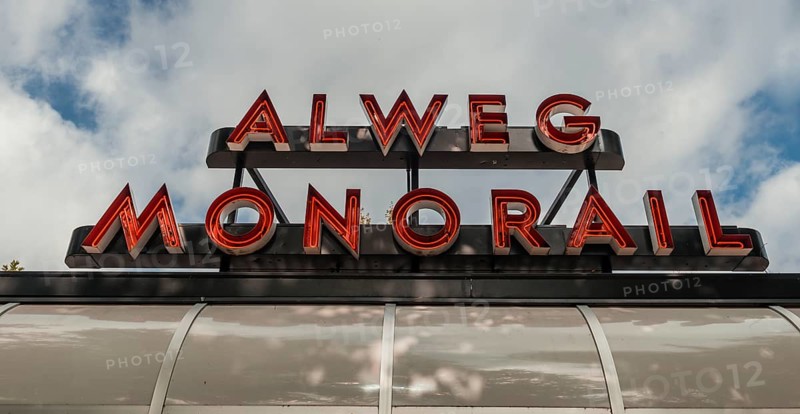 Alweg Monorail Station