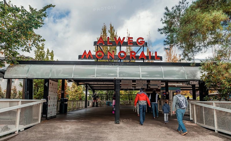 Alweg Monorail Station