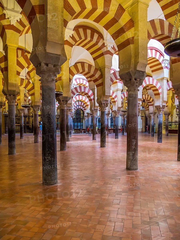 Interior of the Mosque of Cordoba