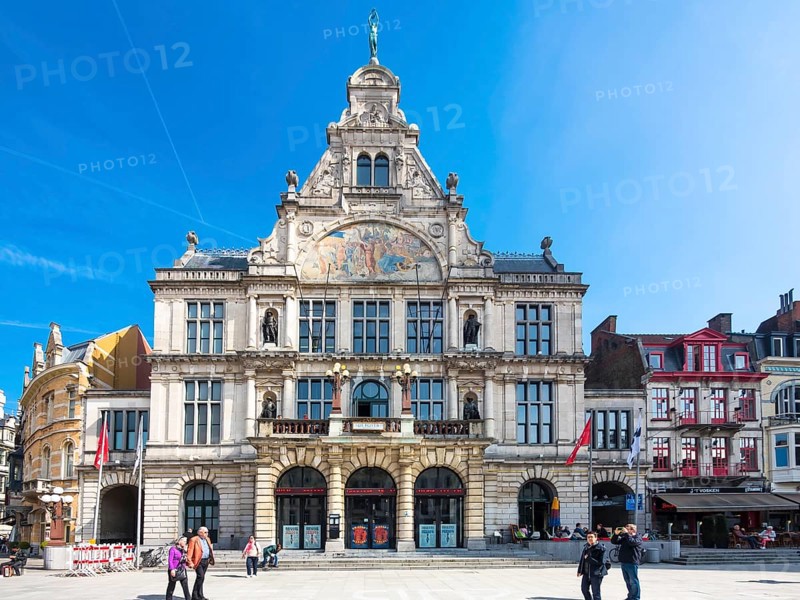 Schouwburg theater at Sint-Baafsplein