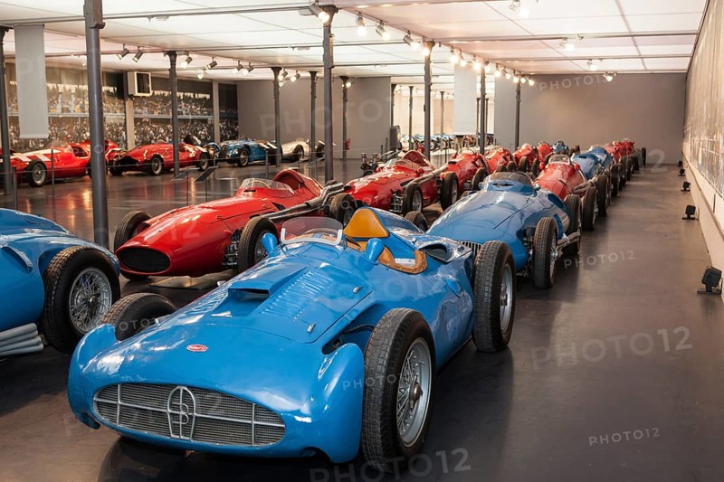 Bugatti racing car