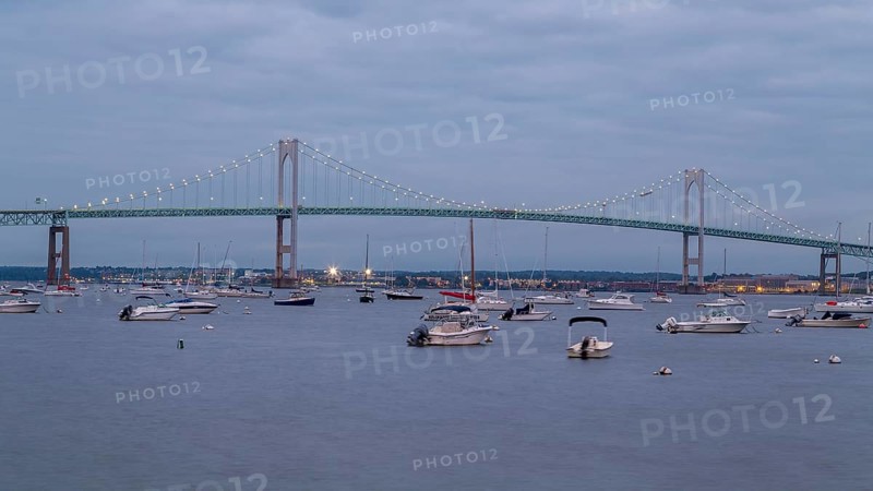 Suspension Bridge Newport Bridge