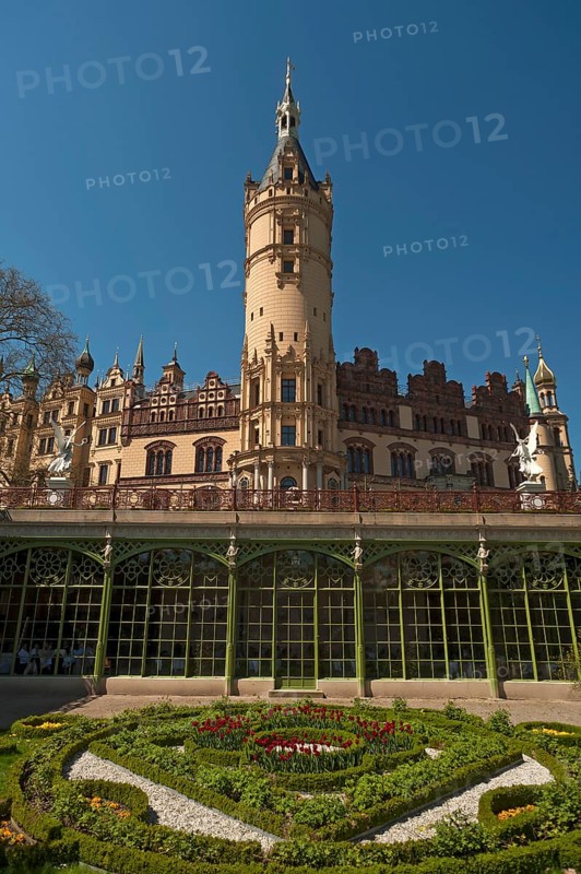 Schwerin Castle with Orangery