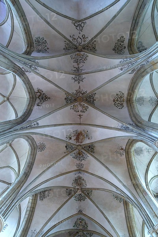 Painted ceiling vault of the Church of the Apostles
