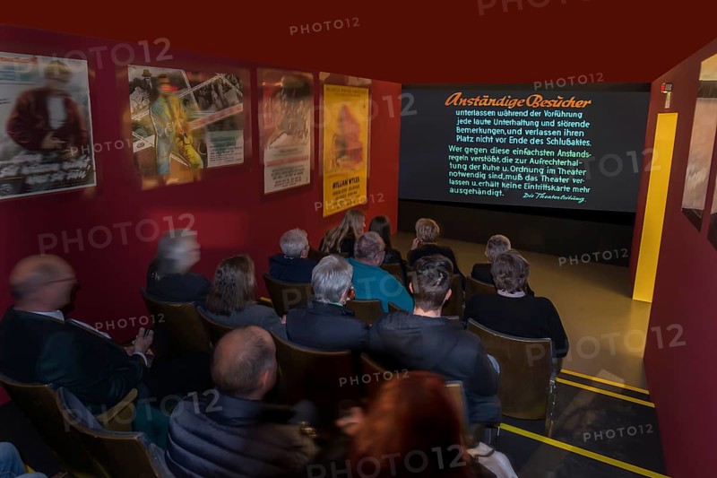 Film screening at the special exhibition