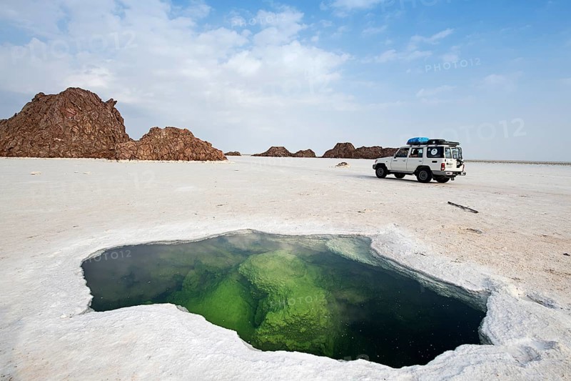 Jeep tour over Lake Karum