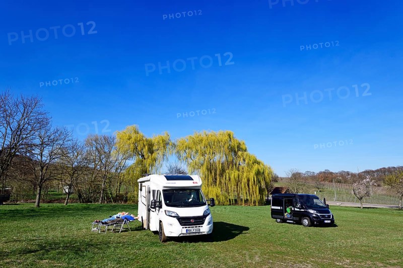 Motorhome pitch near Siebeldingen