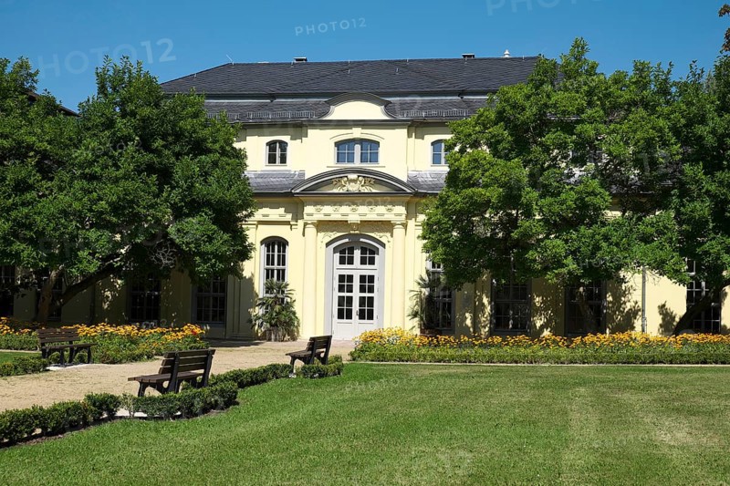 Orangery in palace garden Altenburg