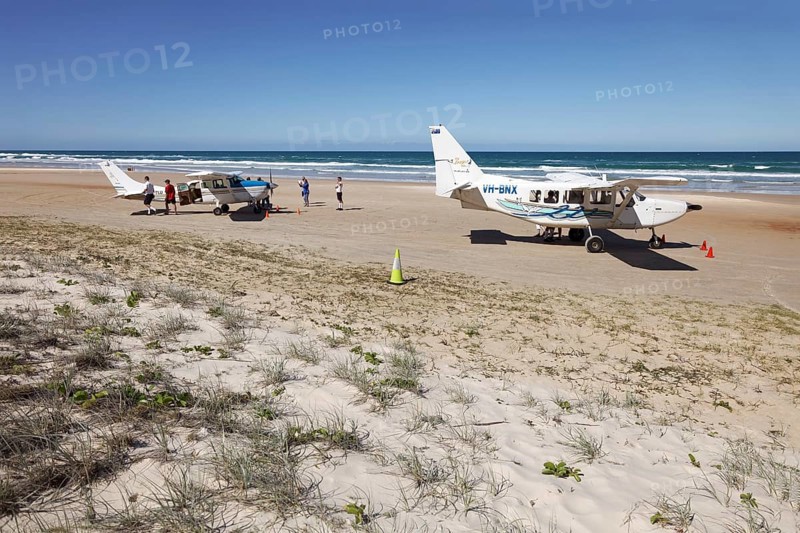 Cessna aircraft on 75 Mile Beach Road