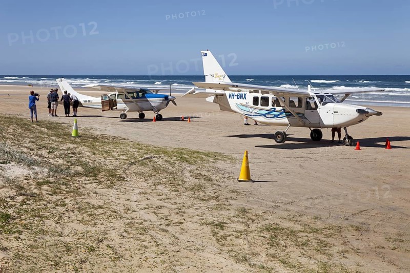 Cessna aircraft on 75 Mile Beach Road
