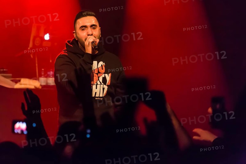 The German-Lebanese rapper MoTrip live at the Schuur Lucerne