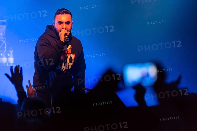 The German-Lebanese rapper MoTrip live at the Schuur Lucerne
