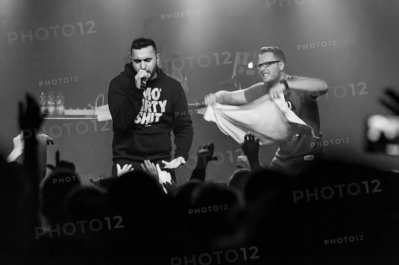 The German-Lebanese rapper MoTrip live at the Schuur Lucerne