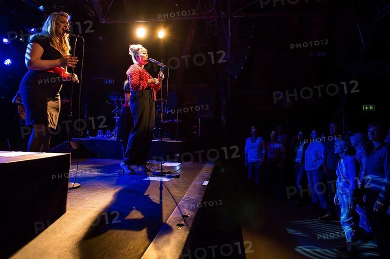 The Swiss singer and songwriter and winner of the Swiss singing casting show The Voice of Switzerland 2013 Nicole Bernegger live in the Schuur Lucerne