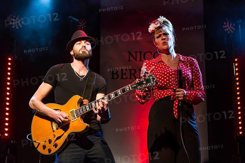The Swiss singer and songwriter and winner of the Swiss singing casting show The Voice of Switzerland 2013 Nicole Bernegger live in the Schuur Lucerne