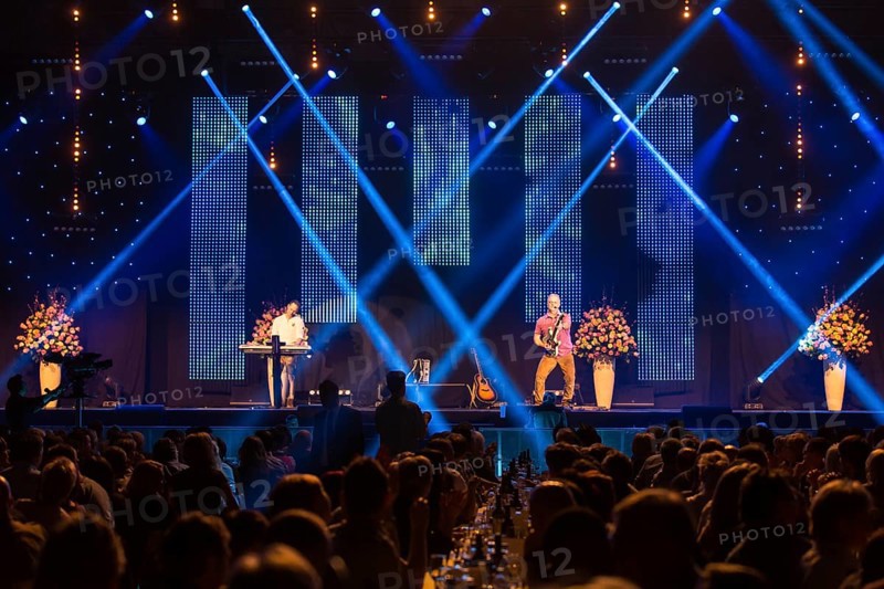 The Duo Alpenwind with Gerd Winkler accordion and Claudio Dal Fara guitar live at the 16th Schlager Nacht in Luzern