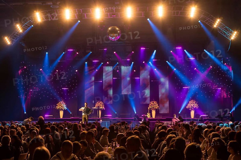 The Duo Alpenwind with Gerd Winkler accordion and Claudio Dal Fara guitar live at the 16th Schlager Nacht in Luzern