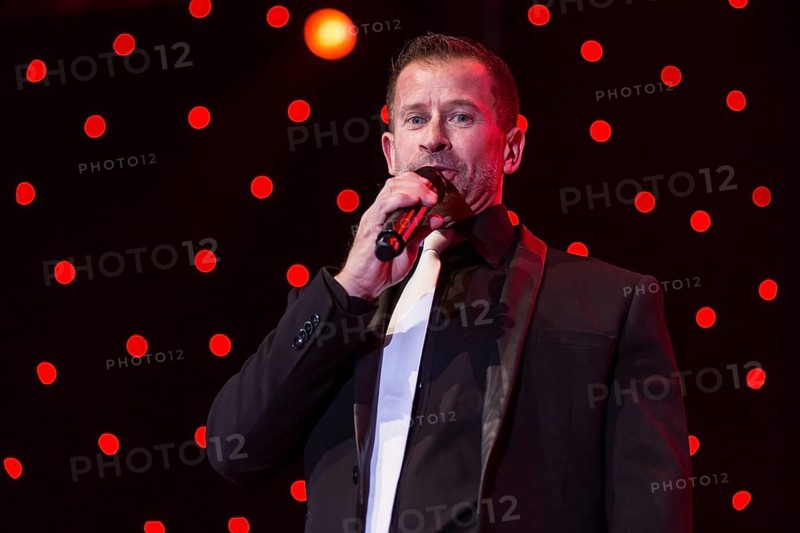 The Swiss pop singer and presenter Leonard live at the 16th Schlager Nacht in Lucerne