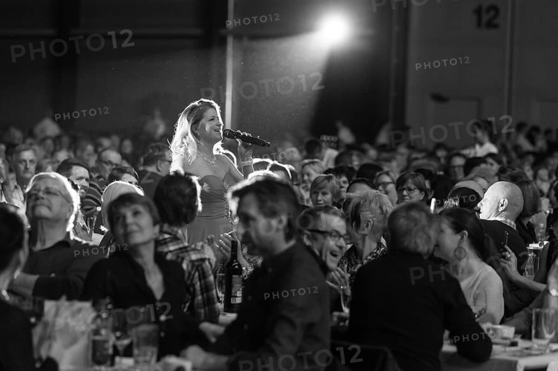 The Swiss Schlager and folk music singer Monique live at the 16th Schlager Nacht in Lucerne