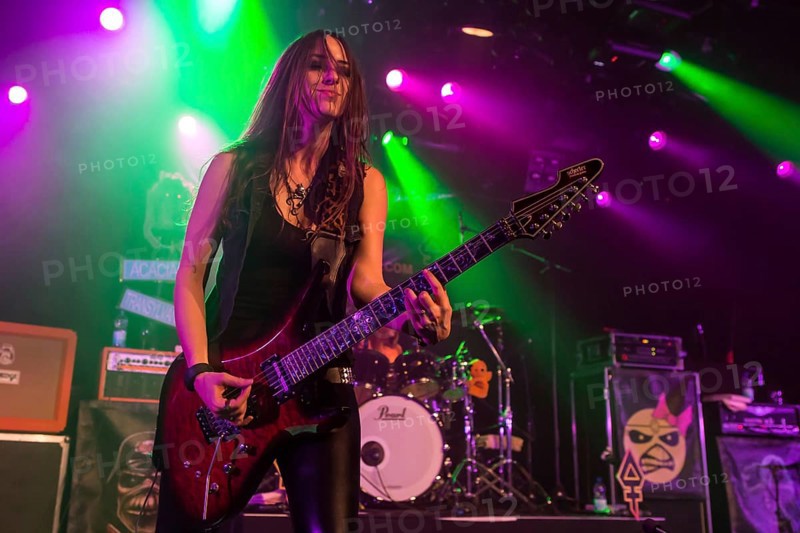 The American women's metal band The Iron Maidens