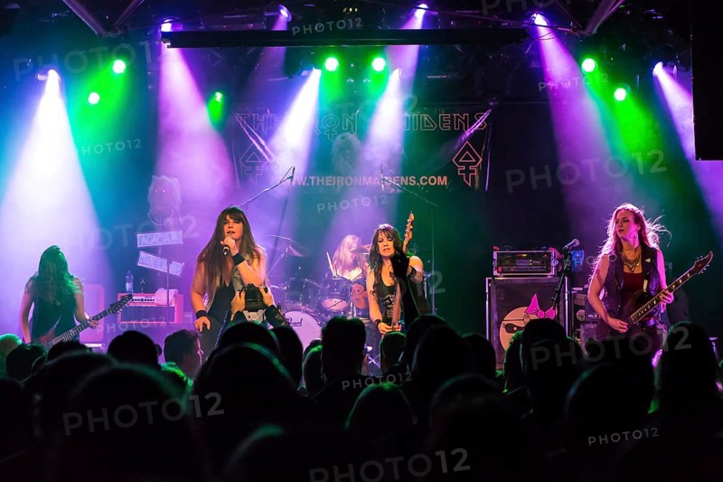 The American women's metal band The Iron Maidens