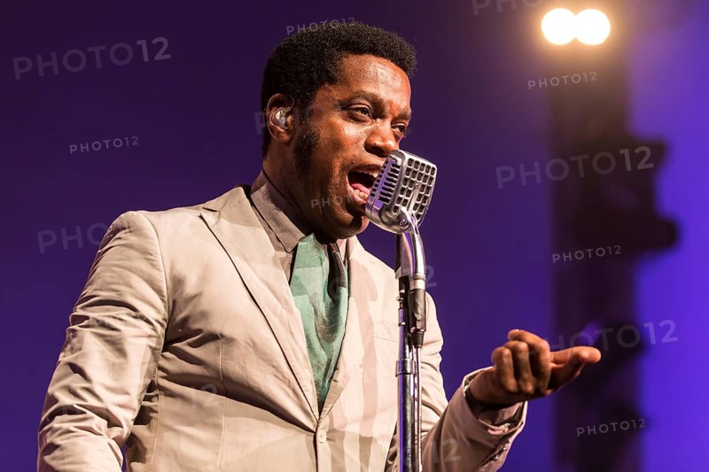 The US-American Rhythm and Blues Band Vintage Trouble live at the Blue Balls Festival Lucerne