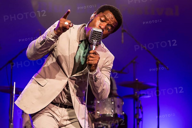 The US-American Rhythm and Blues Band Vintage Trouble live at the Blue Balls Festival Lucerne