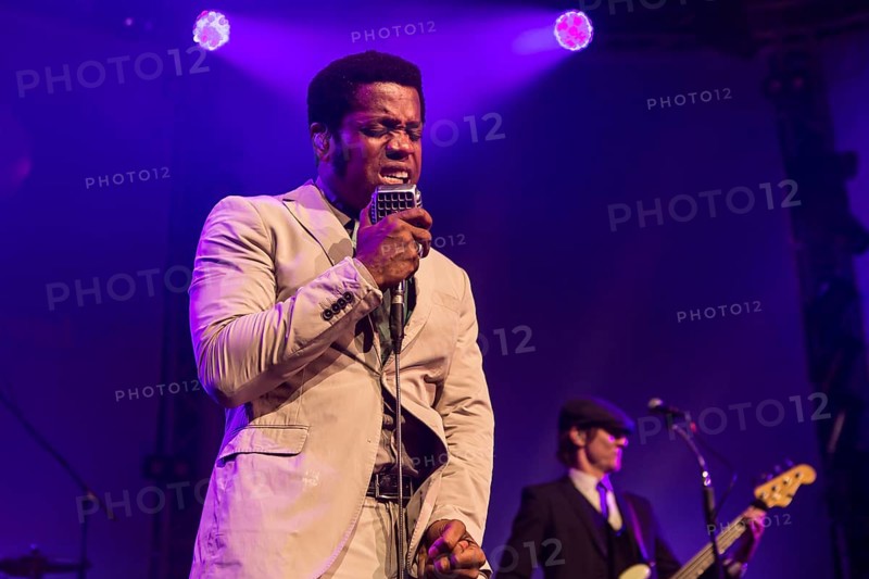 The US-American Rhythm and Blues Band Vintage Trouble live at the Blue Balls Festival Lucerne