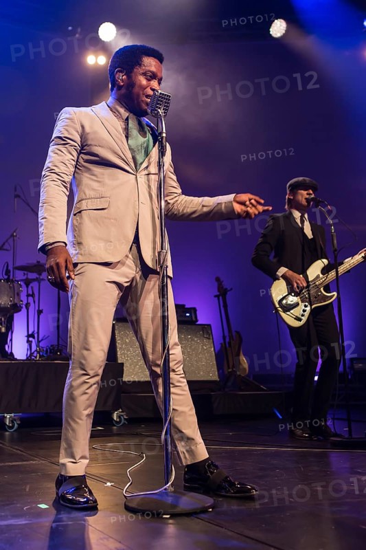 The US-American Rhythm and Blues Band Vintage Trouble live at the Blue Balls Festival Lucerne