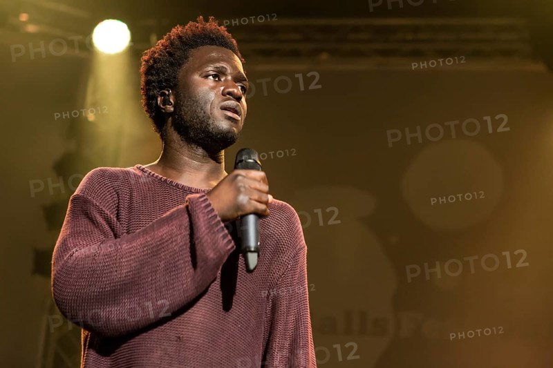 The British soul singer Kwabs live at the Blue Balls Festival Lucerne