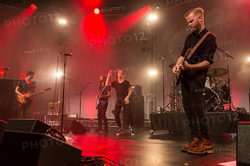 The British bluesrock band The Temperance Movement live at the Blue Balls Festival Lucerne