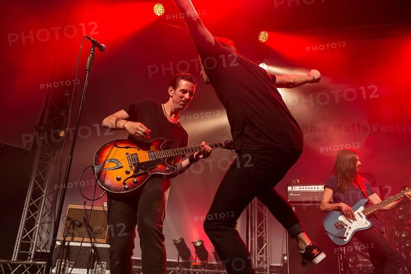 The British bluesrock band The Temperance Movement live at the Blue Balls Festival Lucerne