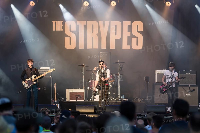 Irish rhythm and blues band The Strypes live at the 26th Heitere Open Air in Zofingen