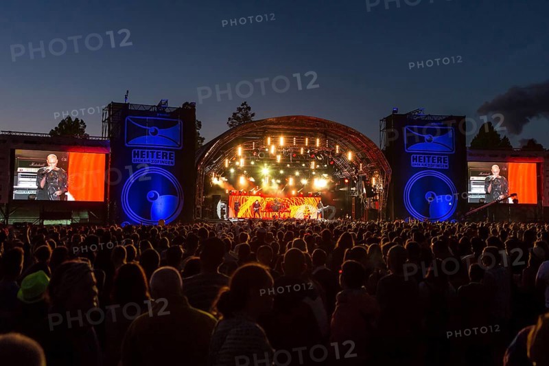 The British band Skunk Anansie with singer Deborah Anne Dyer alias Skin live at the 26th Heitere Open Air in Zofingen