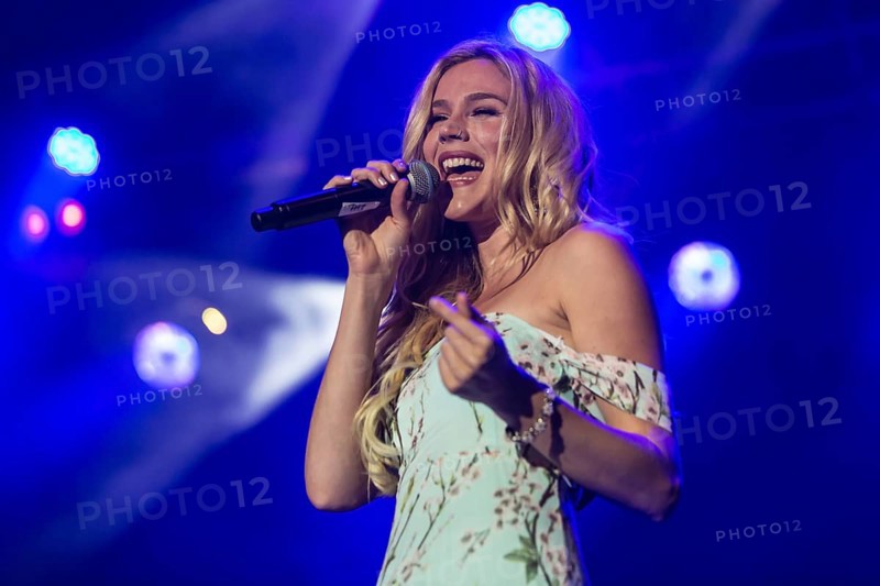 The British soul singer and actress Joss Stone live at the 26th Heitere Open Air in Zofingen