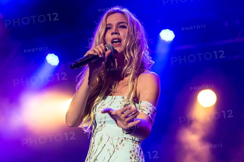 The British soul singer and actress Joss Stone live at the 26th Heitere Open Air in Zofingen