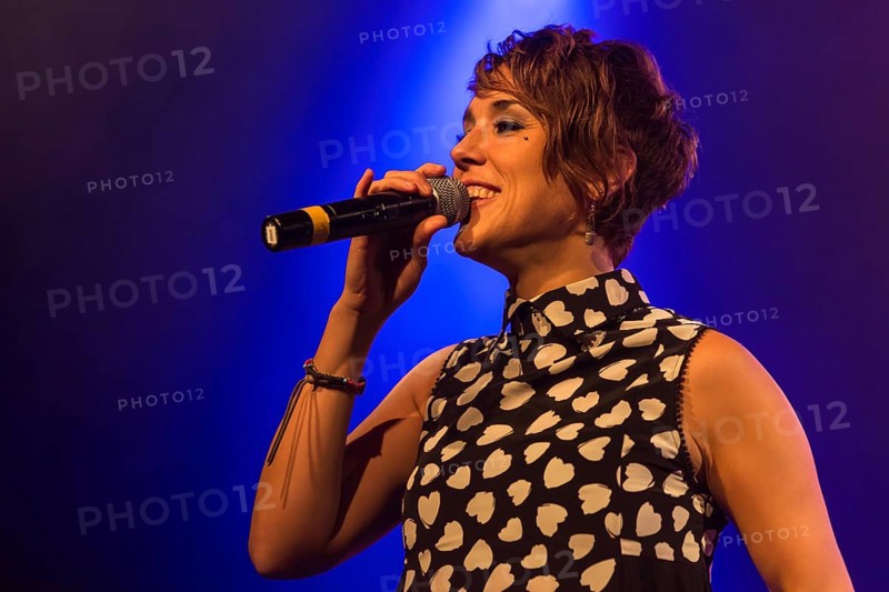 The French singer Isabelle Geffroy alias ZAZ live at the Schuur Lucerne