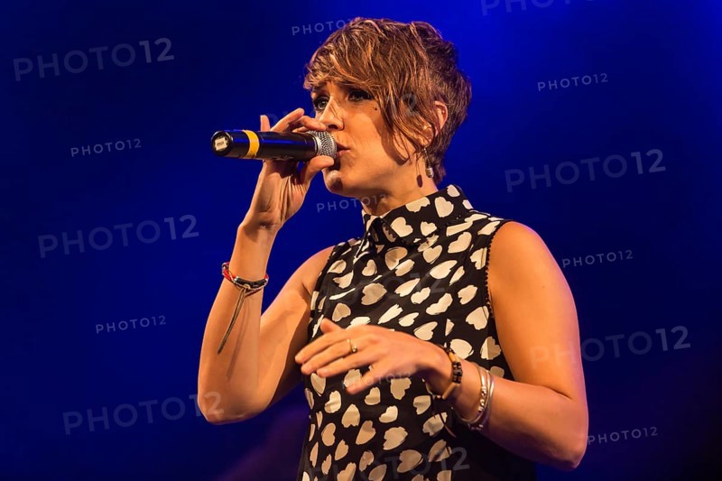 The French singer Isabelle Geffroy alias ZAZ live at the Schuur Lucerne