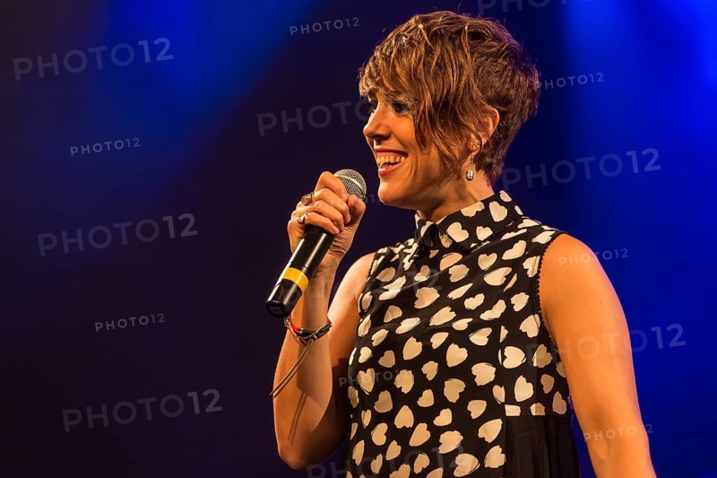 The French singer Isabelle Geffroy alias ZAZ live at the Schuur Lucerne
