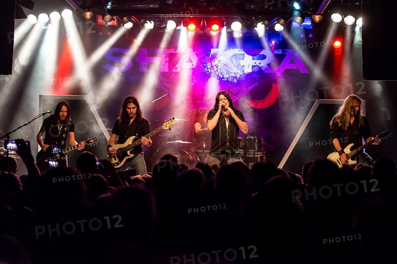 The Swiss hard rock band Shakra live in the Schuur Lucerne