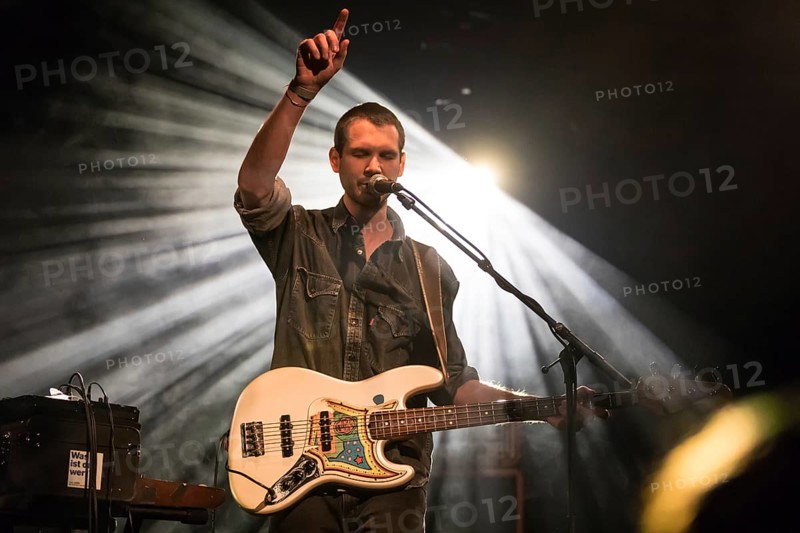 The Swiss musician Nick Furrer with his project Haubi Songs live in Lucerne