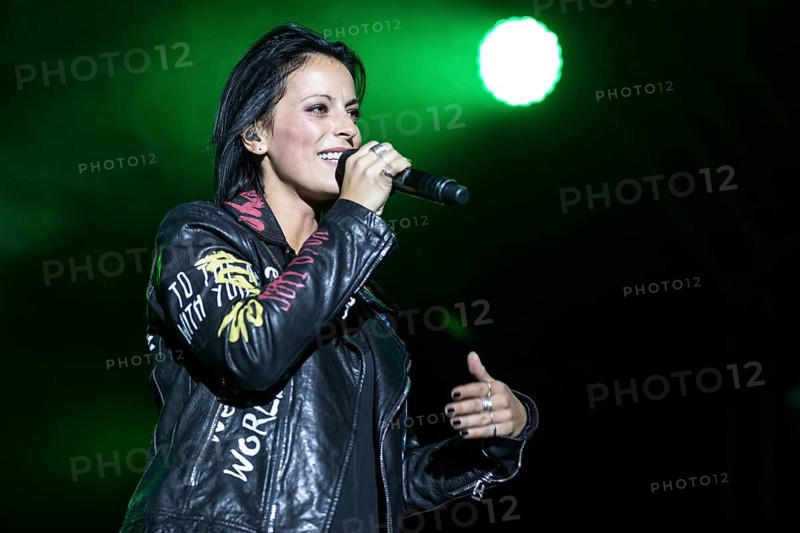 Die deutsche Pop und Rockband Silbermond live at the 27th Heitere Open Air in Zofingen