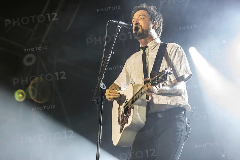 The British musician Frank Turner & The Sleeping Souls live at the 27th Heitere Open Air in Zofingen