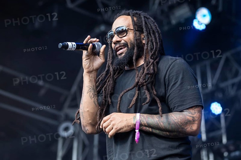 The German reggae musician Gentleman and the Jamaican reggae musician Ky-Mani Marley