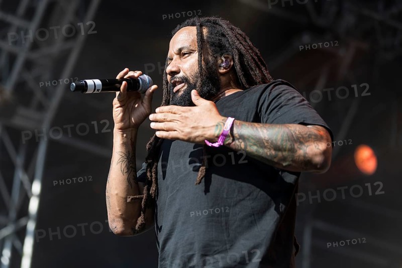 The German reggae musician Gentleman and the Jamaican reggae musician Ky-Mani Marley