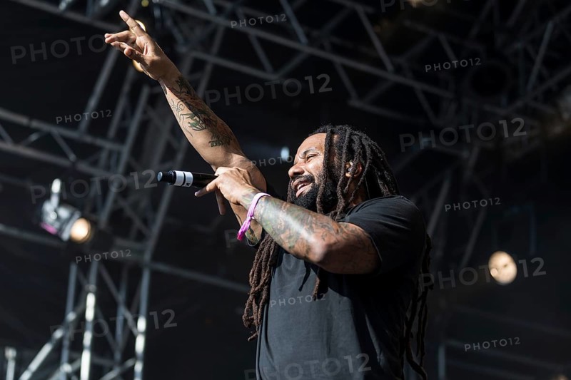 The German reggae musician Gentleman and the Jamaican reggae musician Ky-Mani Marley