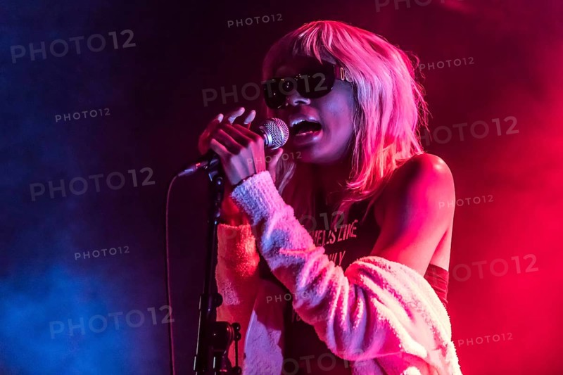 US-American rapper Shayna McHayle alias Junglepussy live at Club Sudpol
