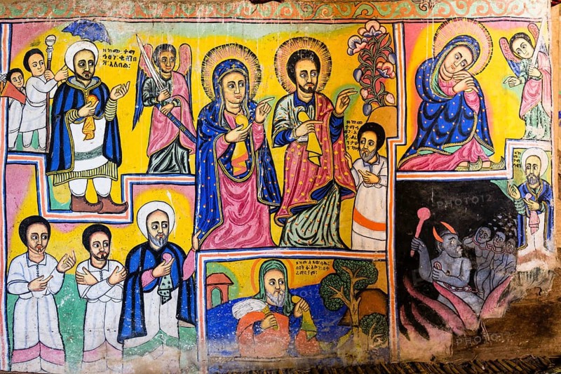 Ethiopian Orthodox Wall Paintings